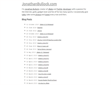 Tablet Screenshot of jonathanbullock.com